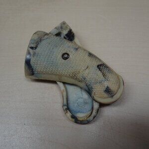 Vintage Franzite Checkered Celluoid Pistol Grips With Screw